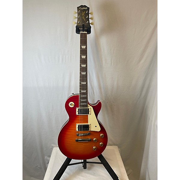 Used Epiphone Used Epiphone 1959 Reissue Les Paul Standard AGED DARK BURST Solid Body Electric Guitar