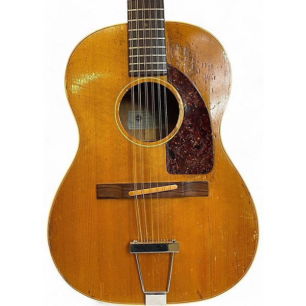 Vintage 1968 Epiphone FT85 Antique Natural 12 String Acoustic Guitar