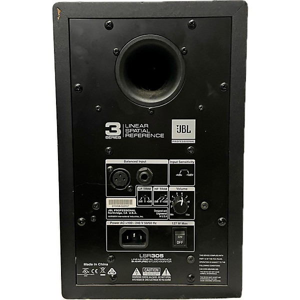 Used JBL LSR305 Pair Powered Monitor