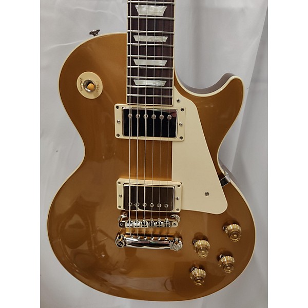 Used Gibson Used Gibson Les Paul Standard 1950S Neck Metallic Gold Solid Body Electric Guitar