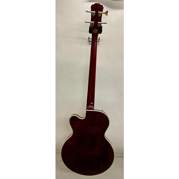 Used Epiphone Used Epiphone Allen Woody Rumblekat Wine Red Electric Bass Guitar