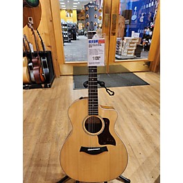 Used Taylor Used Taylor 214CE Deluxe Natural Acoustic Electric Guitar