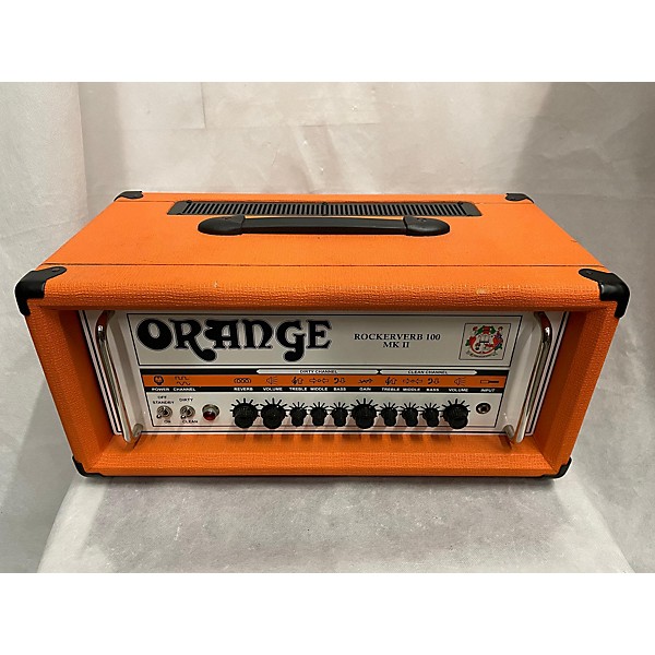 Used Orange Amplifiers Rockerverb 100W MKII RK100HMII Tube Guitar Amp Head