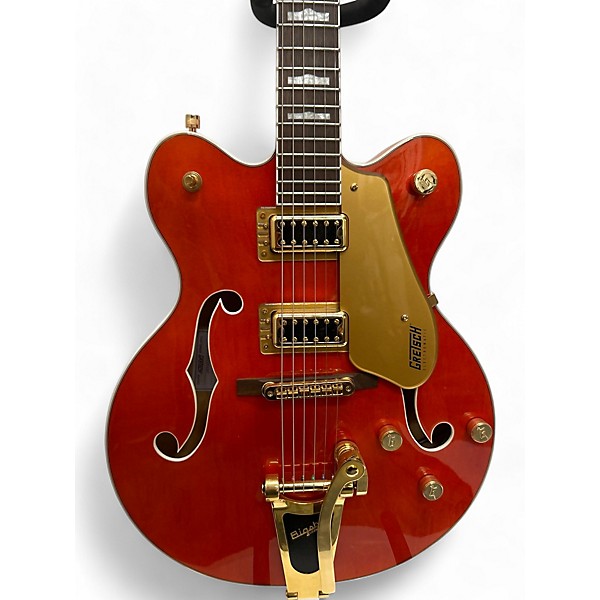 Used Gretsch Guitars G5422T Electromatic Orange Hollow Body Electric Guitar