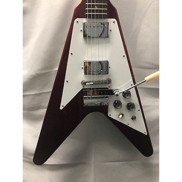 Used Gibson Used Gibson Flying V Sparling Red Solid Body Electric Guitar