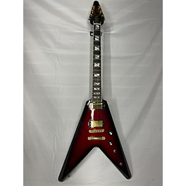 Used Gibson Used 2008 Gibson 50th Anniversary Flying V Guitar Of The Month Brimstone Burst Solid Body Electric Guitar