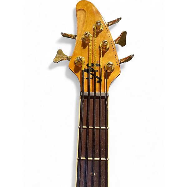 Used Brian Moore Guitars i5 Amber Electric Bass Guitar