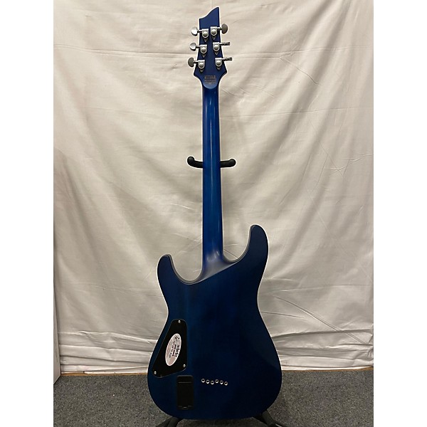 Used Schecter Guitar Research Used Schecter Guitar Research C1 Platinum Blue Solid Body Electric Guitar