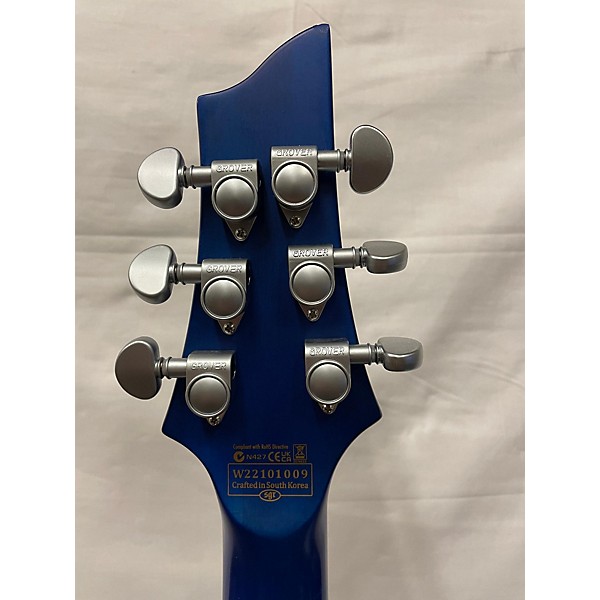 Used Schecter Guitar Research Used Schecter Guitar Research C1 Platinum Blue Solid Body Electric Guitar