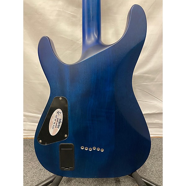 Used Schecter Guitar Research Used Schecter Guitar Research C1 Platinum Blue Solid Body Electric Guitar