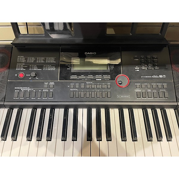 Used Casio CTX3000 Portable Keyboard