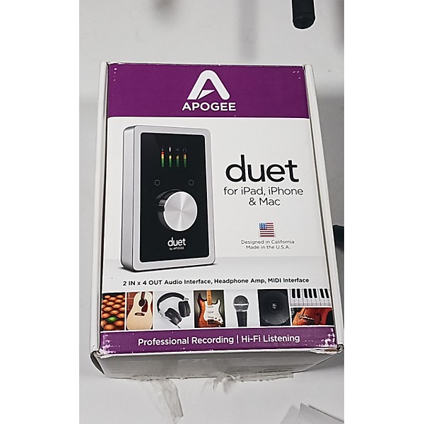 Used Apogee Duet 2 Audio Interface