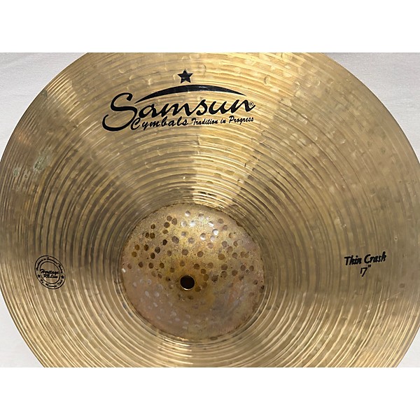 Used Samsun Used Samsun 17in HERITAGE RAW BELL Cymbal