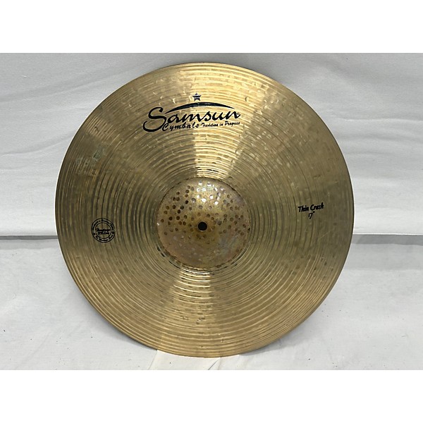 Used Samsun Used Samsun 17in HERITAGE RAW BELL Cymbal