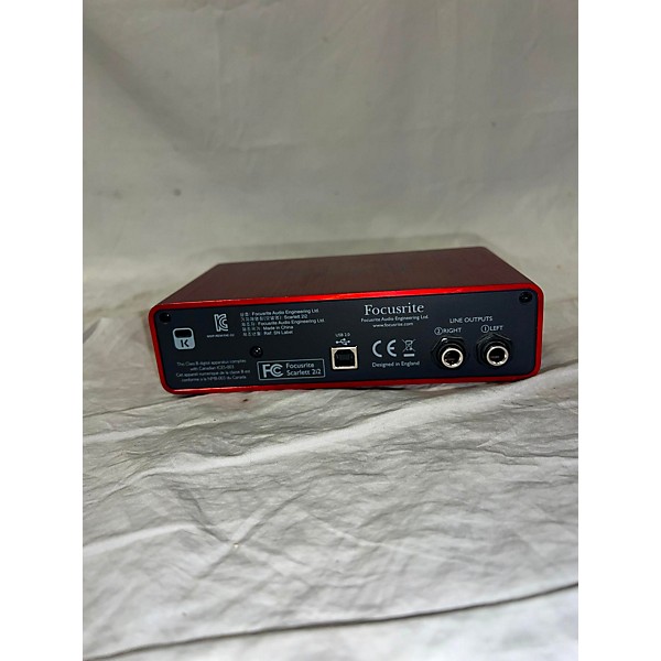 Used Focusrite Scarlett 2i2 Gen 3 Audio Interface