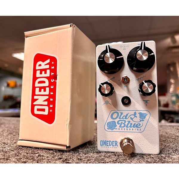 Used Used Oneder Old Blue Drive V2 Effect Pedal