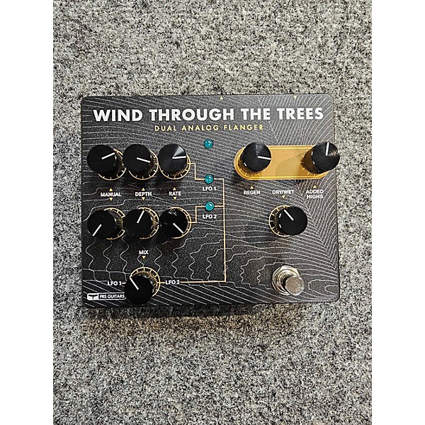 Used PRS Wind Through The Trees Dual Analog Flanger Effect Pedal