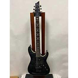 Used Schecter Guitar Research Used Schecter Guitar Research Omen Extreme 6 Trans Black Solid Body Electric Guitar