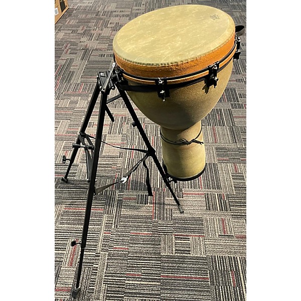 Used Remo MONDO JEMBE W/STAND Djembe