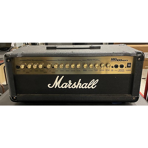 Used Marshall Used Marshall MG100HDFX 100W Solid State Guitar Amp Head