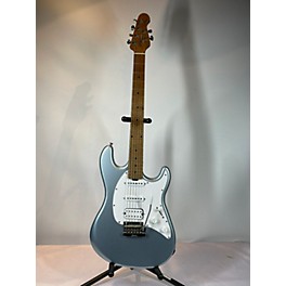 Used Sterling by Music Man Used Sterling By Music Man Cutlass HSS Firemist Silver Solid Body Electric Guitar