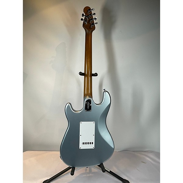 Used Sterling by Music Man Used Sterling By Music Man Cutlass HSS Firemist Silver Solid Body Electric Guitar