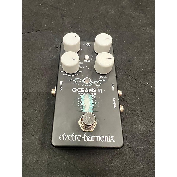 Used Electro-Harmonix Oceans 11 Reverb Effect Pedal