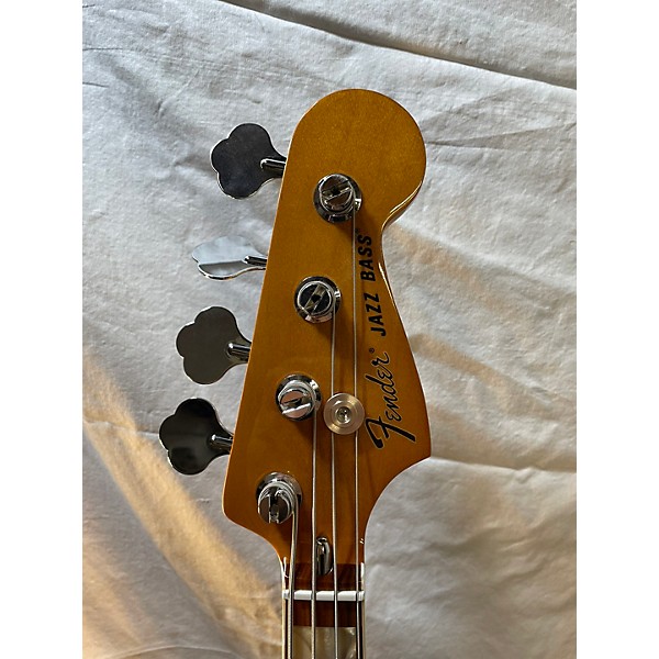 Used Used Fender Vintera 70s Jazz Bass Inca Silver Electric Bass Guitar