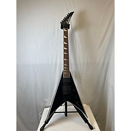 Used Jackson Used Jackson X SERIES KVXMG7 BLACK WITH SILVER BEVELS Solid Body Electric Guitar