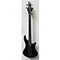 Used Used Schecter Guitar Research STILETTO STEALTH 4 Satin Black Electric Bass Guitar thumbnail