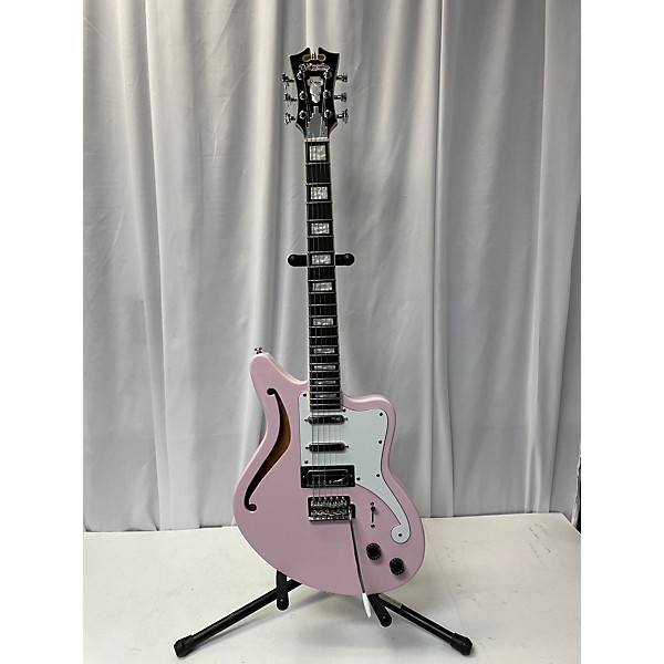 Used D'Angelico Used D'Angelico Premier Series Bedford SH Shell Pink Hollow Body Electric Guitar