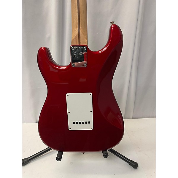 Used Squier Affinity Stratocaster Solid Body Electric Guitar Red