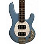 Used Sterling By Music Man Sub 4 Blue Electric Bass Guitar