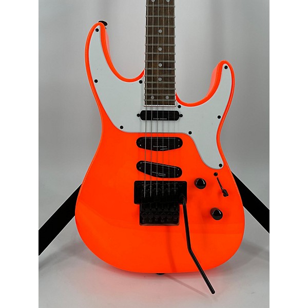 Used Jackson Used Jackson SLX4 Orange Solid Body Electric Guitar