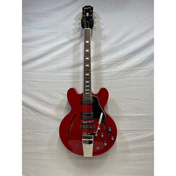 Used Epiphone Used Epiphone ES335 1962 Joe Bonamassa Cherry Hollow Body Electric Guitar