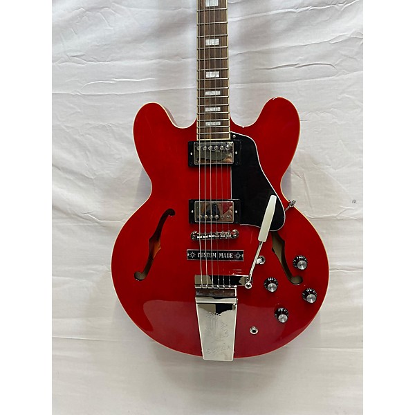 Used Epiphone Used Epiphone ES335 1962 Joe Bonamassa Cherry Hollow Body Electric Guitar