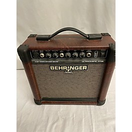 Used Behringer Used Behringer AT108 1X8 15W Ultracoustic Acoustic Guitar Combo Amp