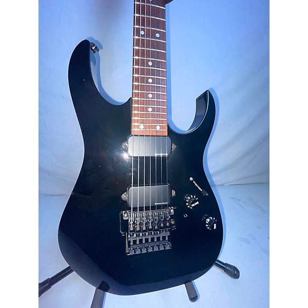 Used Ibanez Used Ibanez RG7620 7 String Black Solid Body Electric Guitar