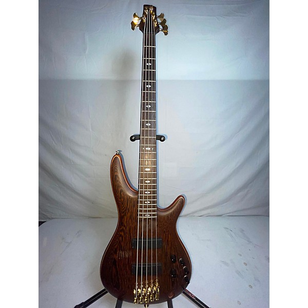 Used Ibanez Used Ibanez SR5005OL Natural Electric Bass Guitar