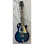 Used Epiphone Used Epiphone Les Paul Standard Pro Blue Solid Body Electric Guitar thumbnail