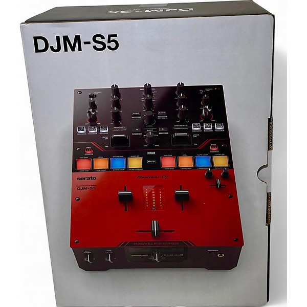 DJ機材 Pioneer DJ DJM-S5 DJM-S5 - Scratch-style 2-channel DJ mixer (gloss red)