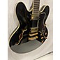 Used Epiphone Used Epiphone Sheraton II Ebony Hollow Body Electric Guitar