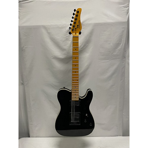 Used Schecter Guitar Research Used Schecter Guitar Research PT Black Solid Body Electric Guitar