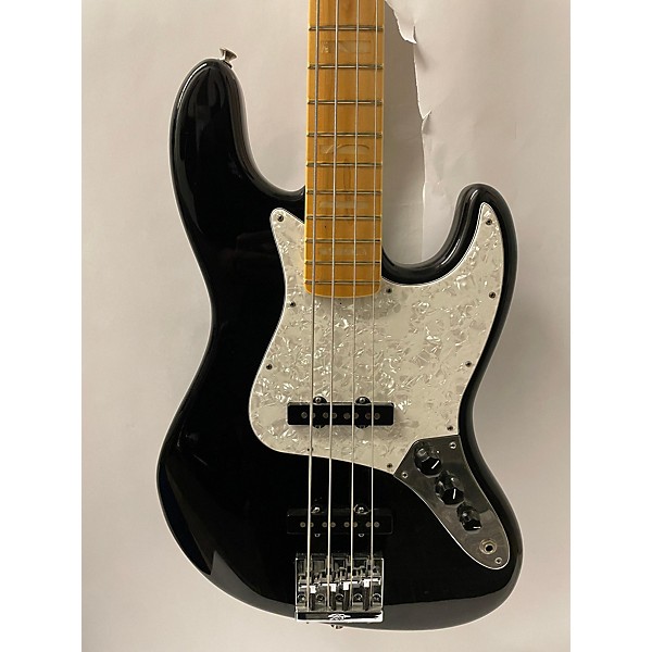 Used Fender Used 2015 Fender USA Geddy Lee Signature Jazz Bass Black Electric Bass Guitar