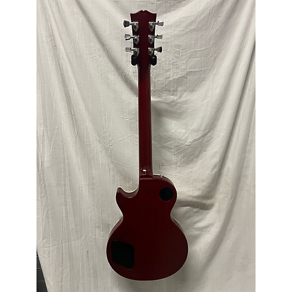 Used Gibson Used Gibson Les Paul Traditional Pro V Refinished Cherry Sparkle Solid Body Electric Guitar