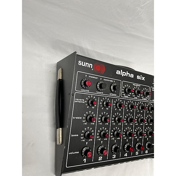 Used Sunn Alpha Six Powered Mixer