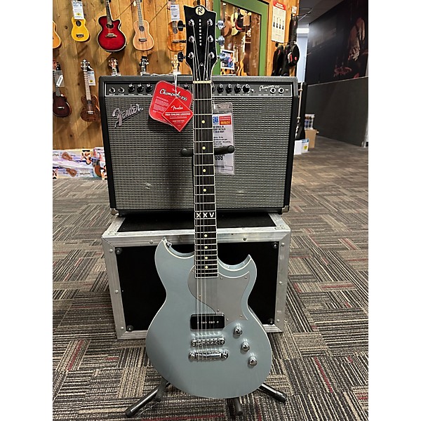 Used Reverend Used Reverend Sensai Jr. 25th Anniversary METALIC SILVER FREEZE Solid Body Electric Guitar