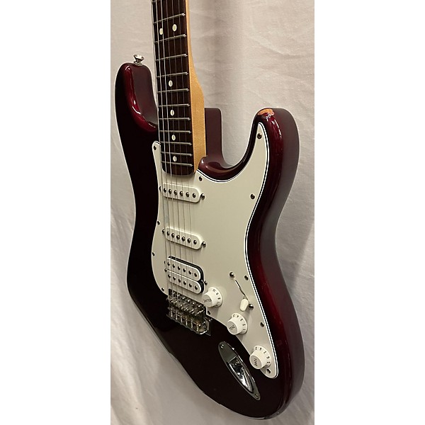 Used Fender Used Fender Standard Stratocaster HSS Midnight Wine Solid Body Electric Guitar