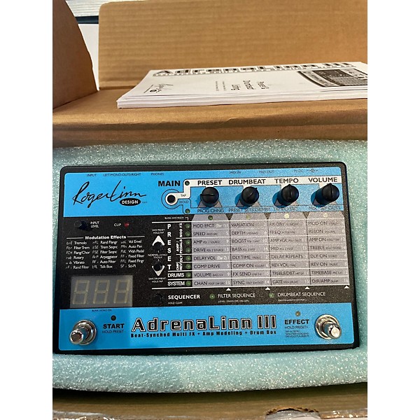 Roger Linn AdrenaLinn III マルチエフェクター Roger Linn AdrenaLinn