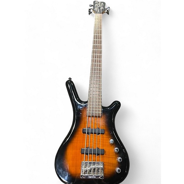 Used RockBass by Warwick corvette Sunburst Electric Bass Guitar